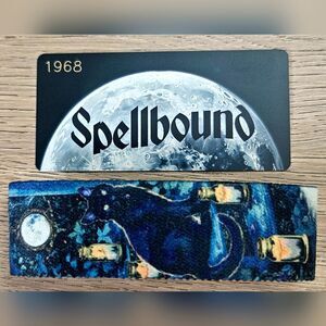 ZOX "SPELLBOUND" #1968 NEW LARGE black cat salem Collectible SOLD OUT WRISTBAND